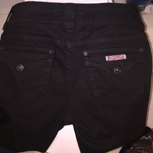 Jet Black Gorg Hudson Jeans!!  Size 27 Bootcut