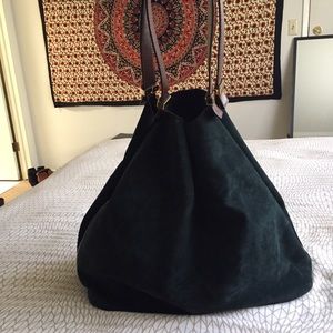 Michale Kors Suede hobo bag