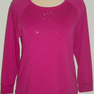 Size 22/24 Magenta Activewear Sweater