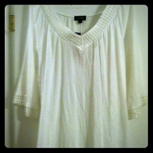 Crochet Gauze Tunic
