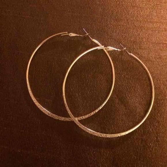 Thin Gold Hoops