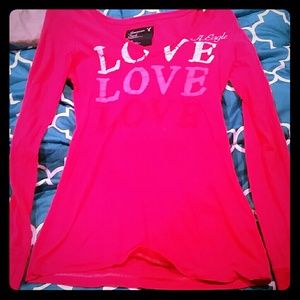 Long sleeve v neck American Eagle