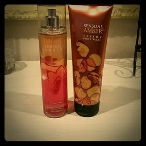Bath and body works perfume and creamy body wash
