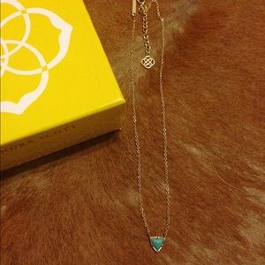 Kendra Scott Perry necklace in turquoise