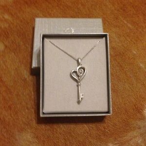 Zales Key to my Heart Necklace