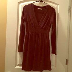 Brown Forever 21 Sweater Dress, size Medium