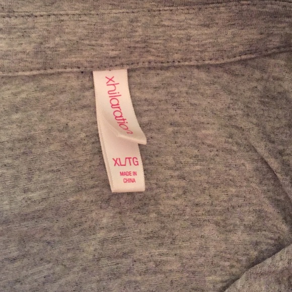 Gray cute button down! - Picture 2 of 2