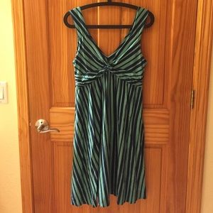 Patagonia knot-front cotton dress