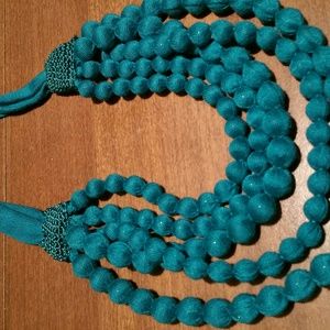Blue necklace