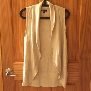 Gap Factory open front sweater vest