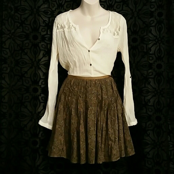 Vintage floral skirt