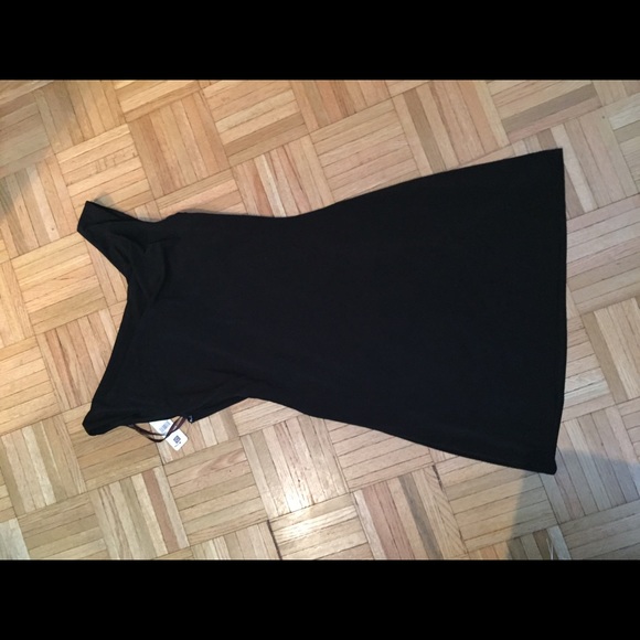 Laundry black dress with chain detail - Picture 3 of 3