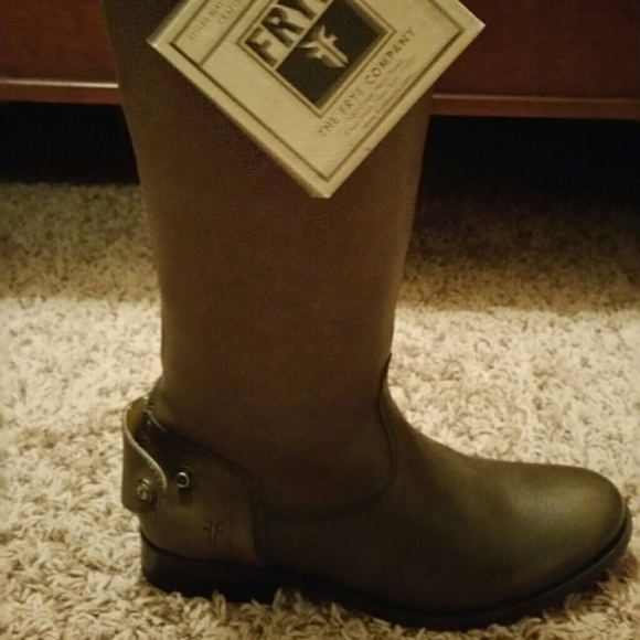 Frye Shoes - Frye melissa button zip back boot