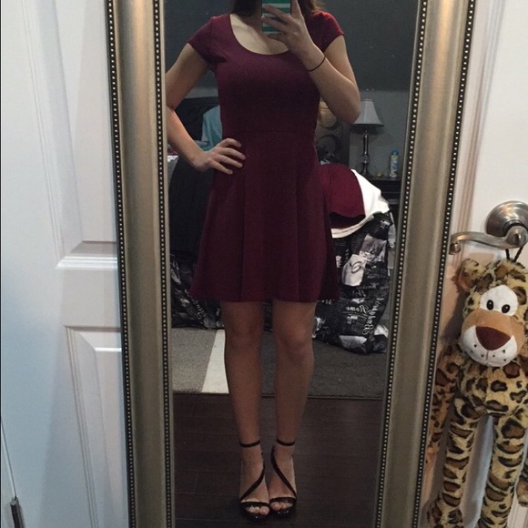 Maroon / burgundy dress