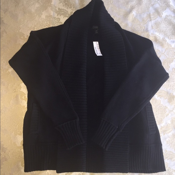 🌟FINAL NEW J. Crew chunky knit open cardigan XS/S