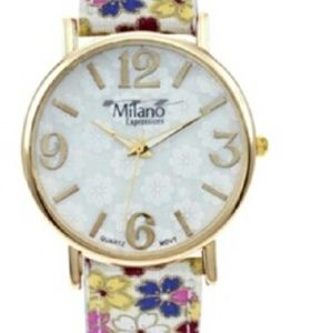 Milano Expressions Floral Watch