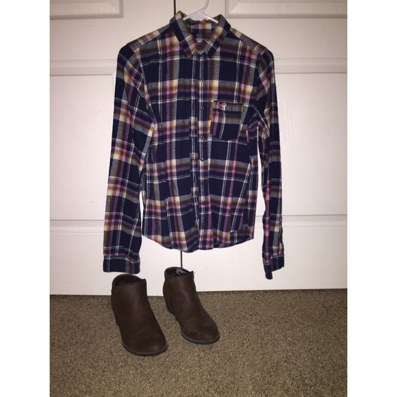 Hollister plaid flannel