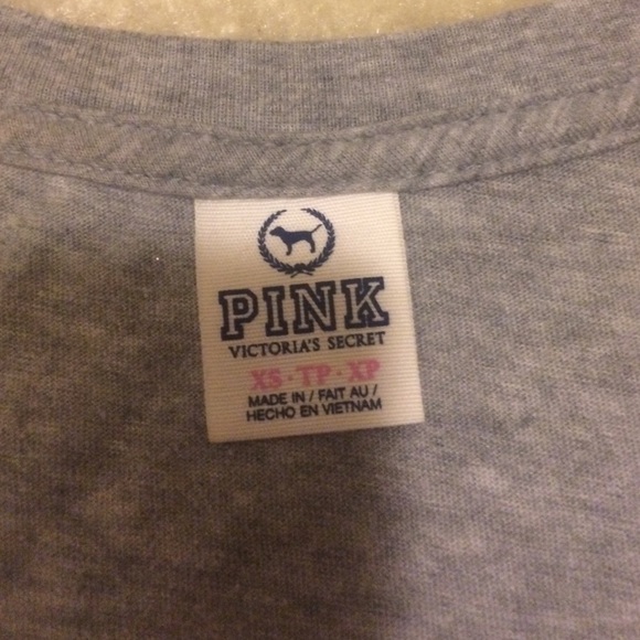 Victoria's Secret Pink v neck tee - Picture 2 of 4
