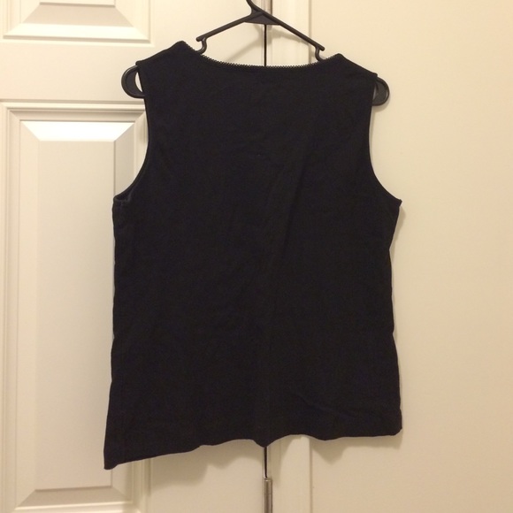 FIRM Like New Black Tank Top Shell L - Picture 2 of 2