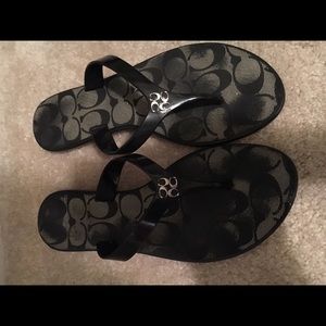 Authentic Coach Flip Flops