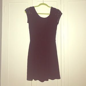 Fun black dress!