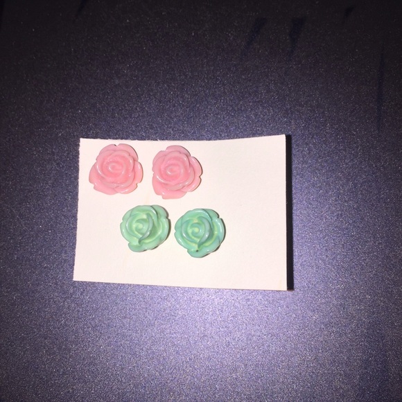 Rosebud Earrings