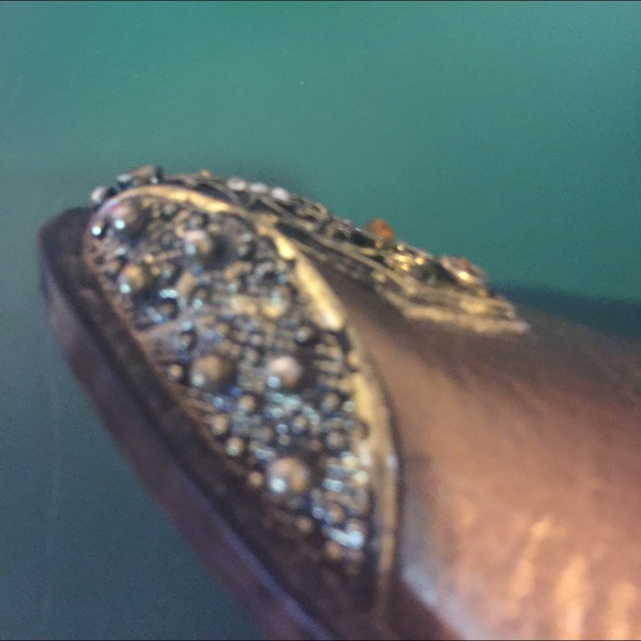 Close up of boots