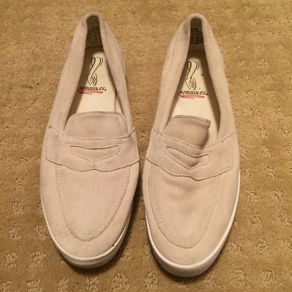 Tan shoes