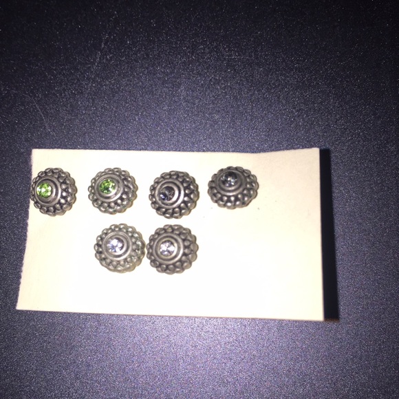 Tribal stud earrings