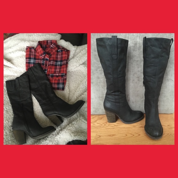Steve Madden Knee High Cowboy Boot size 7.5