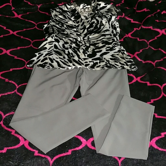 *******GRAY ANN TAYLOR PANTS*******