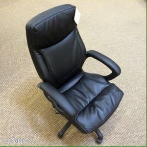 Black Leather Office Chair