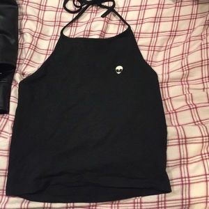 Alien halter top