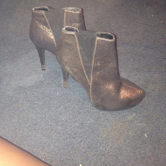 Gold boots