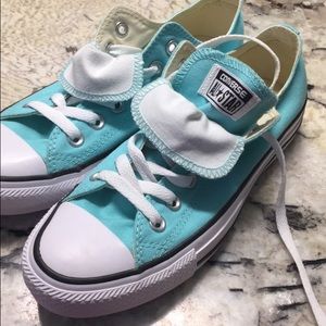 Tiffany blue converse