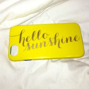 "Hello Sunshine" iPhone 6 case