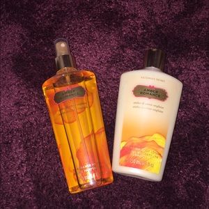 Victoria's Secret Amber perfume and lotion💕🔥