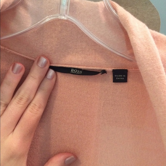 BOSS Hugo Boss Pink Cardigan - Picture 2 of 5