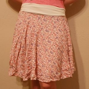 Butterfly-Printed Skirt 💗