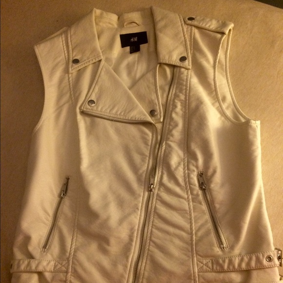 H&M Women's Faux Leather Vest