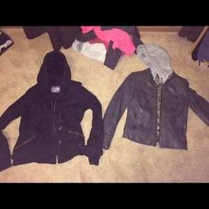 Tons of new or once worn clothes.