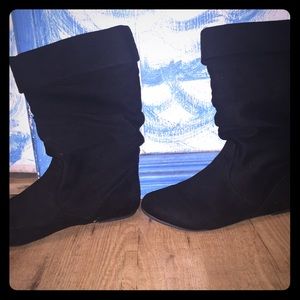 Suede Boots