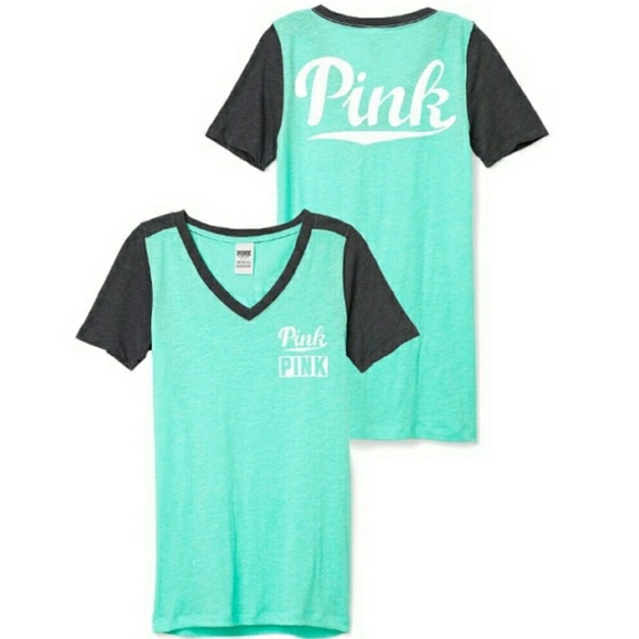 Brand-new never worn pink vs varsity tee