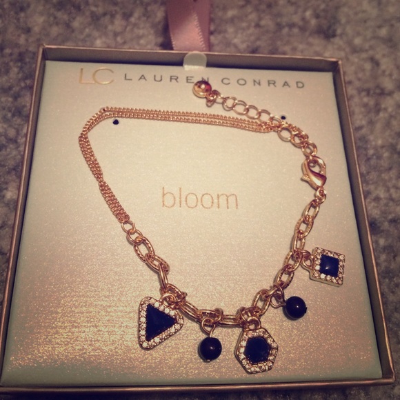 LC Lauren Conrad Kohl’s Chain Geometric bracelet