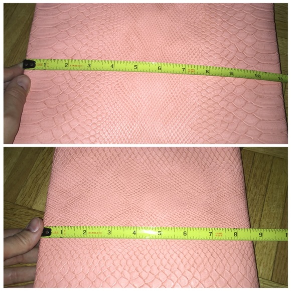 Salmon snake pattern clutch - Picture 4 of 4