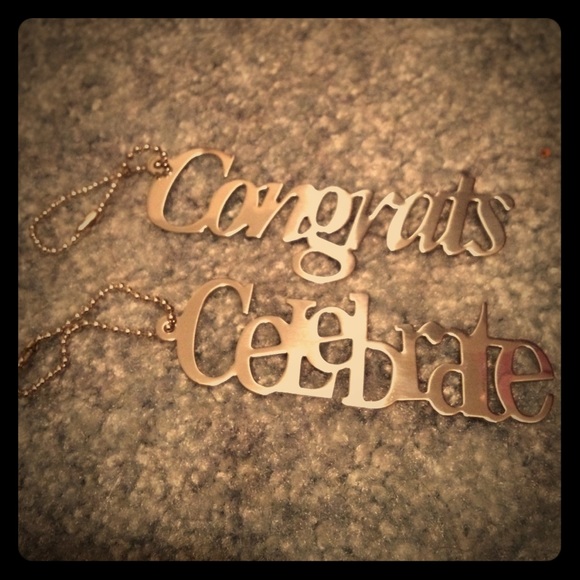 Spellout Silver Word statement Keychains accessory - Picture 1 of 1