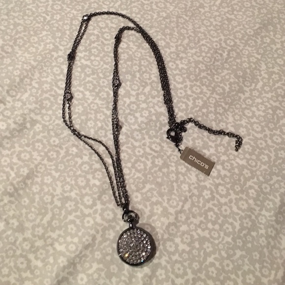 Reversible necklace clock NWT