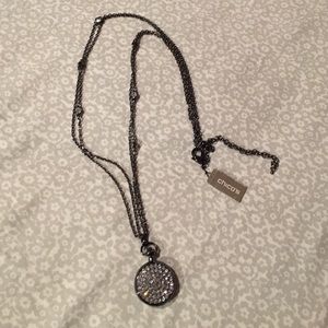 Reversible necklace clock NWT