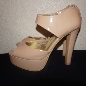 Patent leather heels