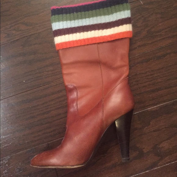 Leather Coach boots! Size 7.5 great condition